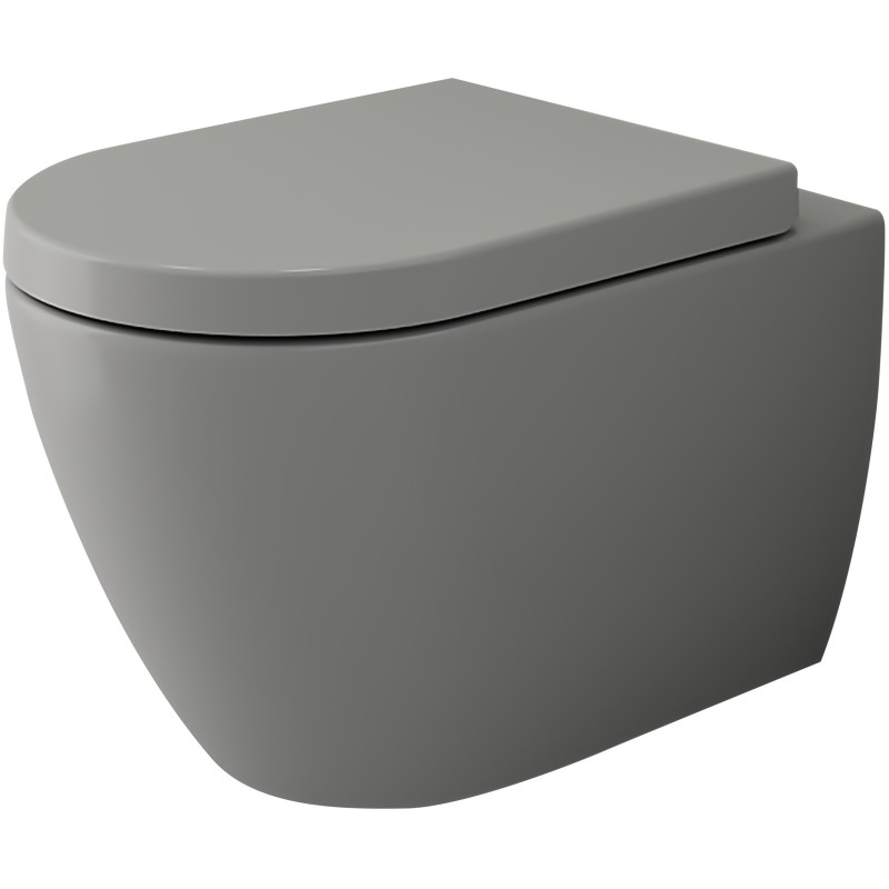 Bocchi Venezia WC suspendu design avec fixation invisible coloris gris mat