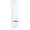 Meuble colonne coloris blanc brillant 135x35x35 cm