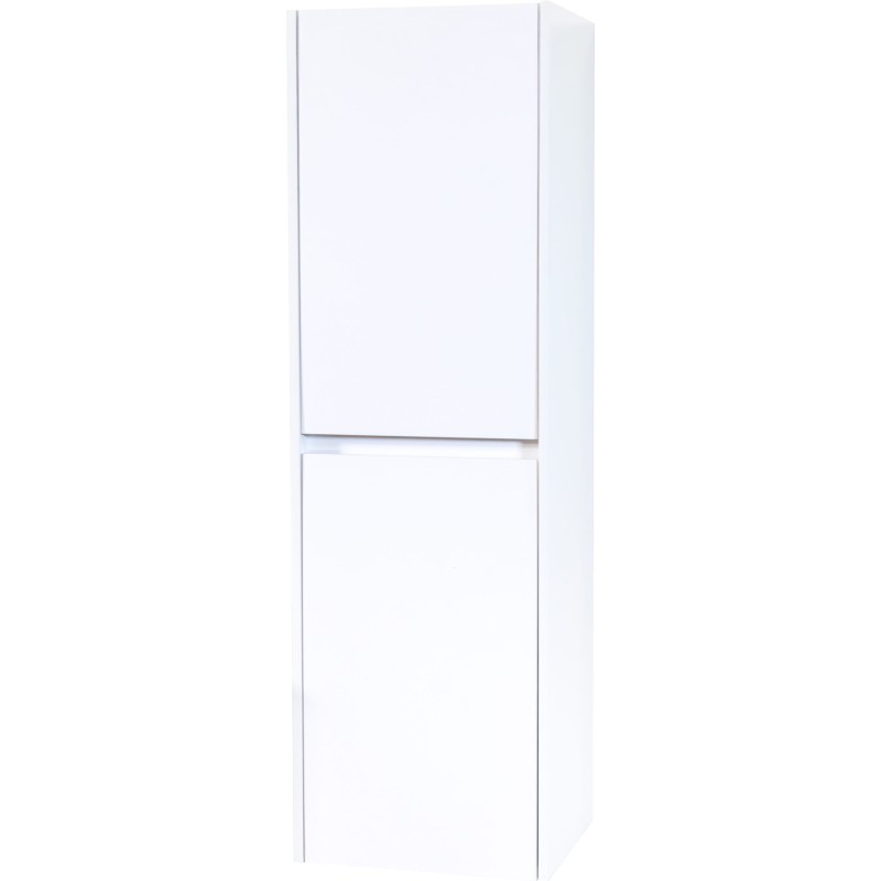 Meuble colonne coloris blanc 40x35x130 cm