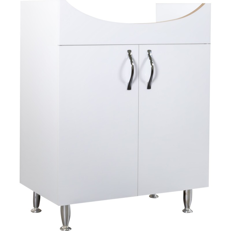 Meuble sous évier avec pieds 80 cm