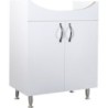 Meuble sous évier avec pieds 80 cm