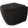 Bocchi Venezia WC suspendu design avec fixation invisible coloris noir mat