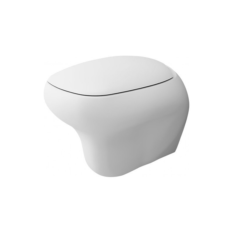 Bocchi Fenice WC suspendu design avec fixation invisible coloris blanc mat