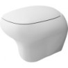 Bocchi Fenice WC suspendu design avec fixation invisible coloris blanc mat