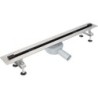 Aloni caniveau de douche noir mat 80 cm