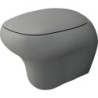 Bocchi Fenice WC suspendu design avec fixation invisible coloris gris mat
