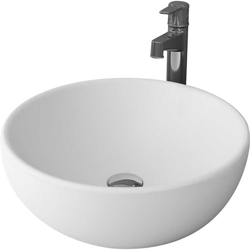 Bocchi vasque à poser coloris blanc mat 45 cm