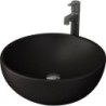 Bocchi vasque à poser coloris noir mat 45 cm
