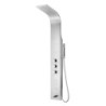 Aloni Colonne de douche coloris chromé mat 160x20x6,5 cm