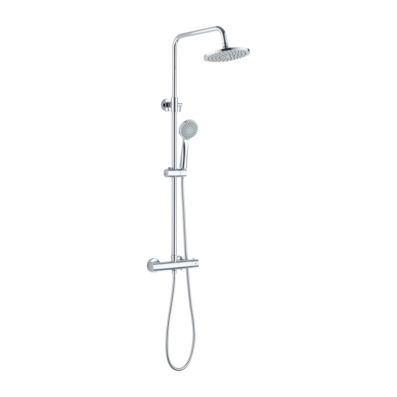 Aloni Colonne de douche Optima rondo coloris chromé