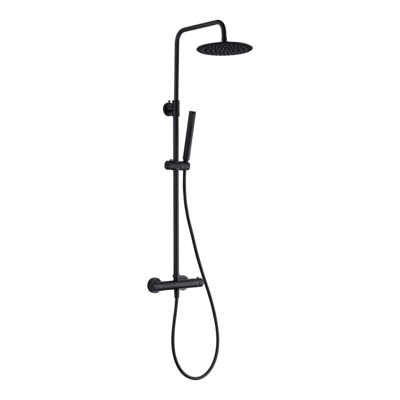 Aloni Colonne de douche Optima rondo coloris noir