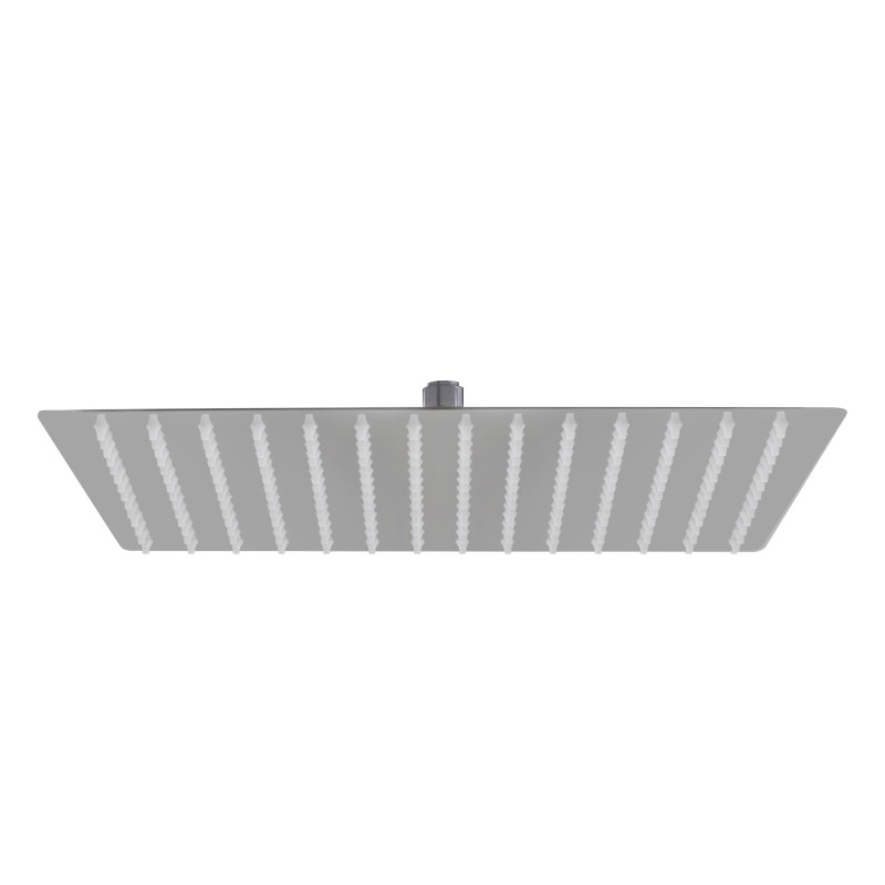 Aloni Rainshower carré coloris chromé 30x30 cm