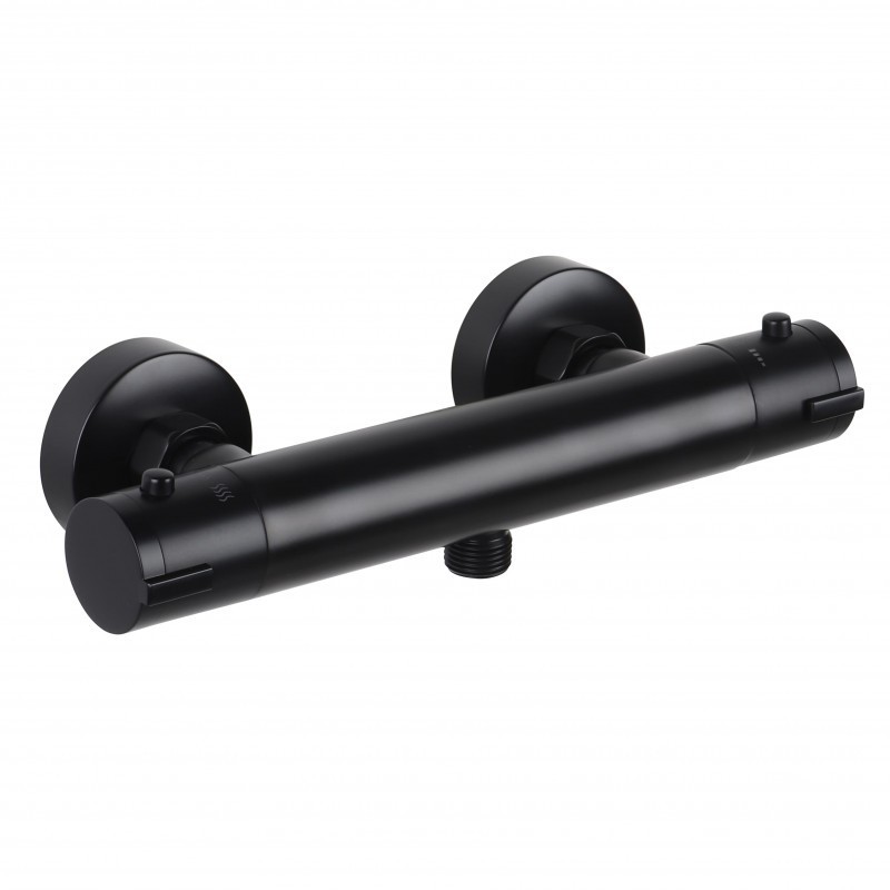 Aloni Robinet de douche thermostatique coloris noir mat