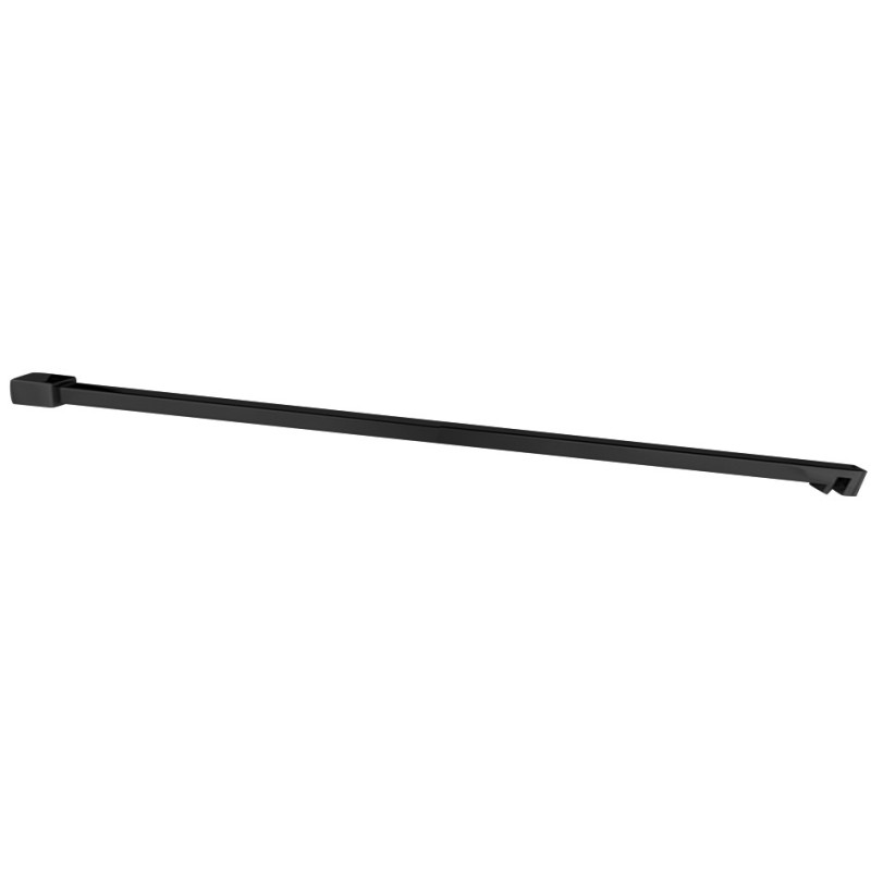 Barre de renfort avec fixation murale coloris noir mat 60-120 cm