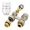 Belrad Bloc-H sol complet avec tête thermostatique 1/2Mx16/2 M30