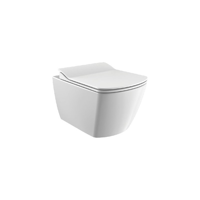 Creavit WC suspendu design sans hygiène inox (bidet)