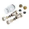 Bloc-H sol complet avec tête thermostatique 1/2Mx16/2 M30