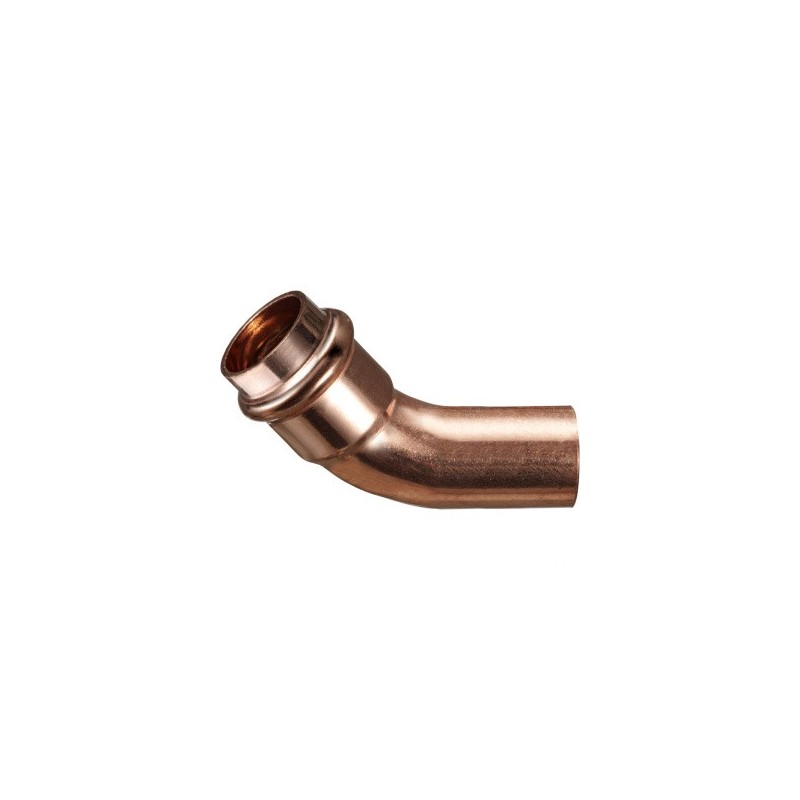Coude à sertir gaz 45° MF 18x18