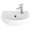 Creavit Lavabo en céramique avec trou de robinetterie 35x29 cm