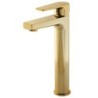 Creavit Sharp mitigeur lavabo haut coloris or
