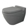Bocchi Taormina WC suspendu design avec fixation invisible coloris gris mat