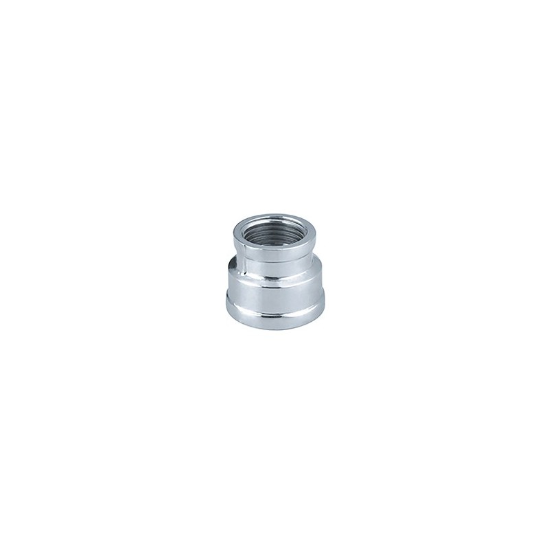 Manchon réduit chromé FF 3/8"x1/2"