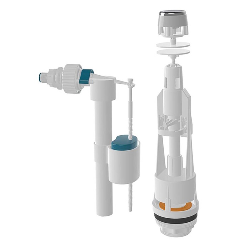 Mécanisme universel WC 3/6 L avec alimentation latérale