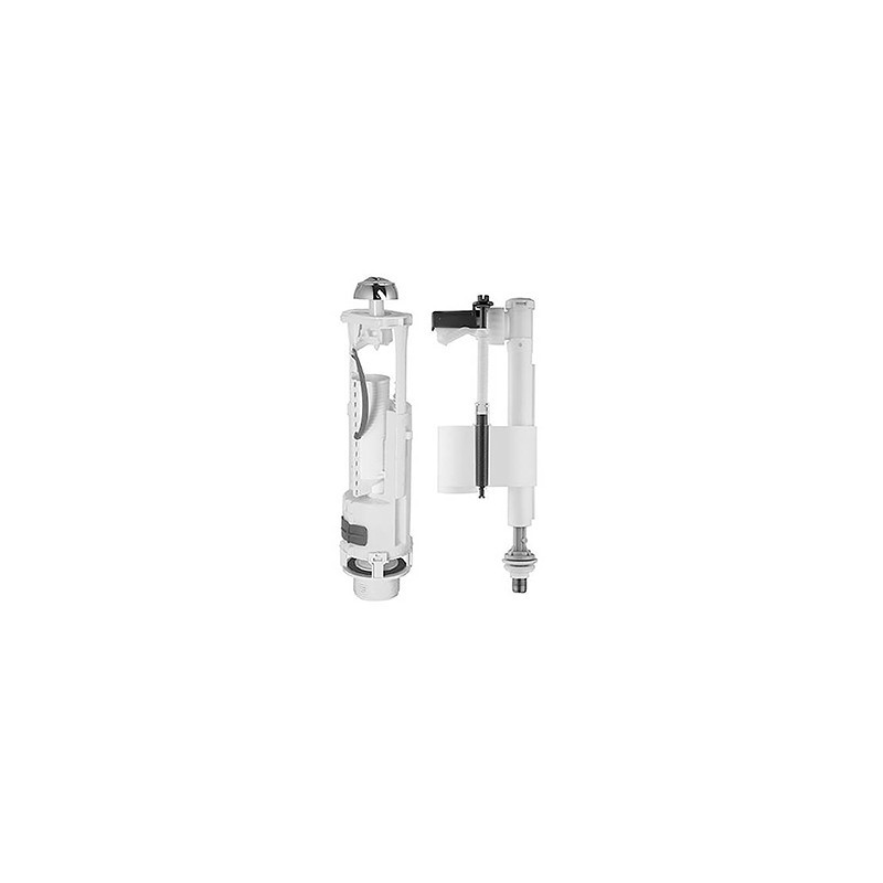 Mécanisme universel WC 3/6 L avec connexion en bas