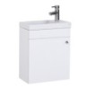 Meuble bas coloris blanc 45x85x25 cm
