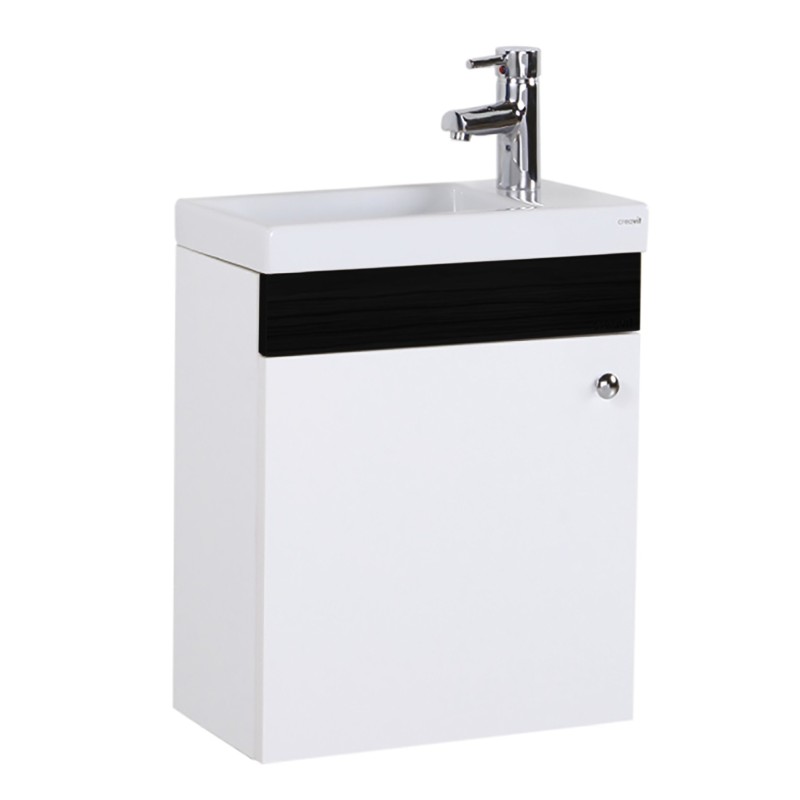 Meuble bas coloris noir 450x850x250 mm