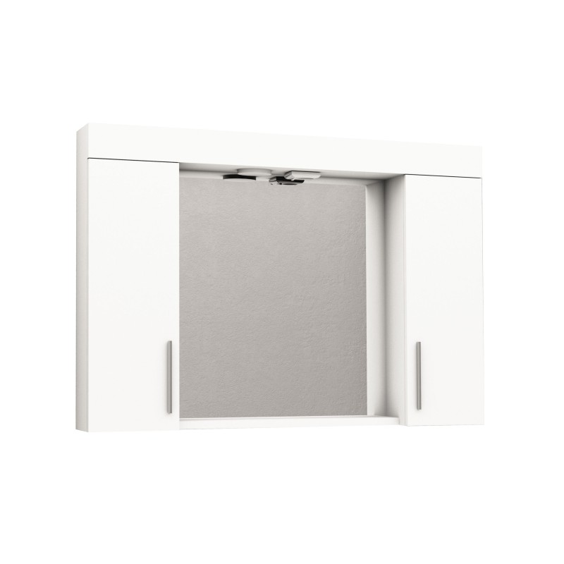 Miroir avec armoire 95x74x18 cm