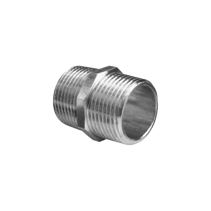 Nipple chromé 1/2"